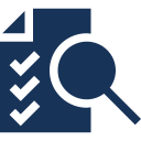 Document analysis icon